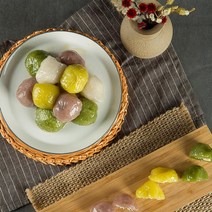 [태백산채마을] 태백산 산채감자떡 4종 혼합세트 1kg, 1개