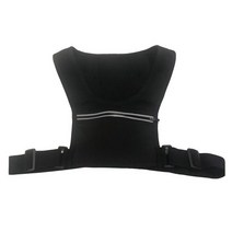 마라톤복 마라톤상의 남자 남성 러닝복 휴대 전화와 반사 실행 조끼 배낭 사이클링 조끼, 검은색