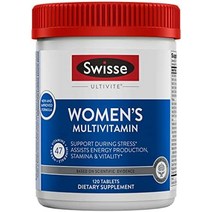 남성용 swisse ultivite 데일리 멀티비타민 | 50가지 남성 비타민 항산화제 미네랄 + 강장제 | 에너지 스트레스 앰프 면역 지원 | 남성 종합 비타민 보충제 |, 여성 종합 비타민 - 120 카운트, 여러 가지 빛깔의