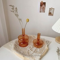 모란디 유리소품 화병, 2단