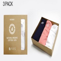 닉스(NIX) 닉스(NIX) 오가닉 26수 라운드반팔 컬러 3팩 티셔츠(세미오버핏) NARCTA501
