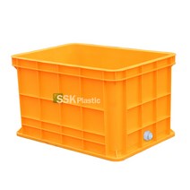 [sk플라스틱] 점보박스 점보상자 운반구, 점보상자400L(바퀴미포함)측면배출구