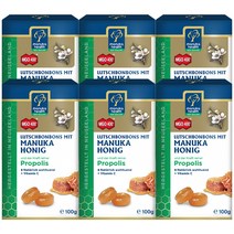 뉴질랜드 마누카헬스 MGO400+ 프로폴리스 마누카허니캔디 100g 6팩