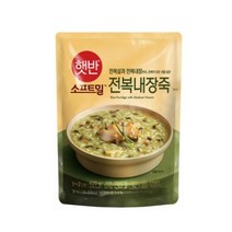 햇반 소프트밀 전복내장죽 420g, 1개