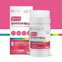 종근당 멀티비타민 미네랄 포우먼 1550mg 60정, 1개