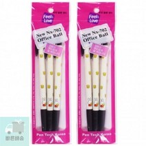 (2개세트)_[E-7]_[03347]1500미피볼펜3본세트 DE5E, 빨파흑혼합-E8