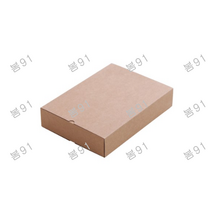 봄91 슬리브 기프트 상자 22호 22 x 16 x 4.4 cm, 크라프트, 70개