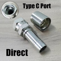 유압프레스 유압 펀칭기 압착기 NPT 스레드 콘 호스 커넥터 고압 오일 파이프 크림프 7/16 -251, 22.C2 - Pipe 10mm to 1I2