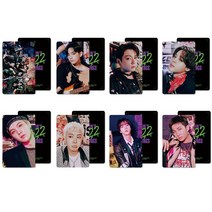 8PCS 스타일 소년 음악 밴드 방탄 새 앨범 데코 키트 Lomo 카드 HD Photocard 작은 팬 컬렉션 축의금, Bangtan Boys 2