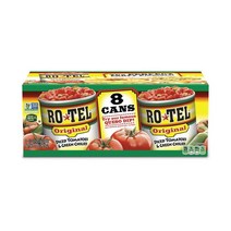 Ro-Tel Diced Tomatoes & Green Chilies 로텔 다이스드 토마토 & 그린 칠리스 283g 8개입