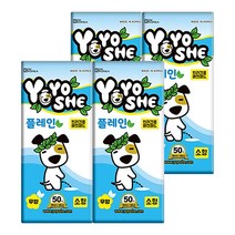 요요쉬 배변패드 소형 플레인 50매 X 4팩