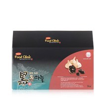 국내산 평산 발효 숙성 통흑마늘 1kg