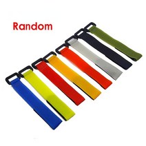 호환 낚시배 바다낚시배요트 부품 5pcs 낚싯대 타이 홀더 스트랩 벨트 멜빵 패스너 후크 루프 케이블 코드 타이 벨트 태클 액세서리, 5pcs 무작위
