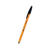 빅 오렌지볼펜 500w.0.7 흑.1타 12자루