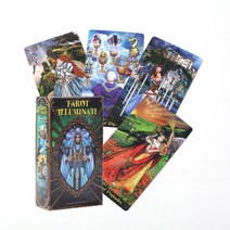 매트 자동차펫 러그 화이트 세이지 타로 세트 78 장 포켓 사이즈 자동차드 성인용 영어 PDF 가이드북 포함, [12] 78PCS TT04