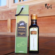 [본초마을] 아마씨기름270ml 볶은아마씨기름 아마씨유 씨앗기름, 1개, 270ml