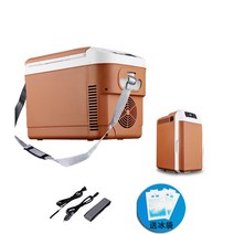 의풍인스 차량용 캠핑용 냉장고 이동식 캠핑, 8L 브라운