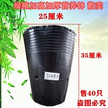 블랙 비닐 화분 모종 포트 분갈이 컵 비닐포트 육묘 묘목 원예 다육이 화훼 식물 대형 텃밭, 17. 30x40 200pcs