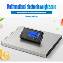 용수철저울 휴대용 여행용 초정밀 캐리어 무게 무선 스테인리스 스틸 플랫폼 저울 전자 디지털 우편 LCD 디스플레이 180kg
