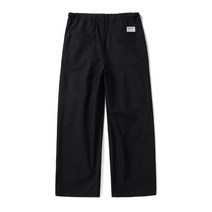 크리틱 2TUCK 빅 와이드 팬츠 Black