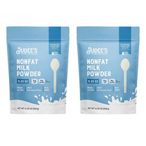 Judees 주디스 탈지분유 무지방우유 Nonfat Milk Powder 319g 2개