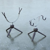 해동줌집게2단 레저킹뒷꽂이 낚싯대 지지대 360 신형연결조인트 틀 낚시대 기업받침, A