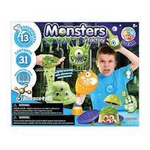 PlayMonster Science4you 몬스터 팩토리 과학에 대해 배우기 위한 13가지 무섭고 칙칙한 실험 만 8세 이상 어린이를 재미있는 교육 활동 3566261371