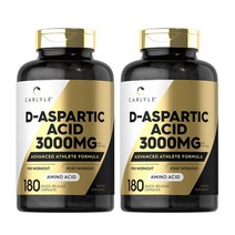 미국 Carlyle D-아스파라긴산 3000mg 180캡슐 x2개