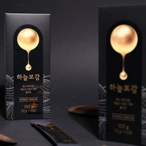 [설날고급선물] 당귀 녹용 숙지황 등 한약 성분 가득 담은 피로회복 원기회복 공진액상스틱 선물세트 하늘보감, 20개입
