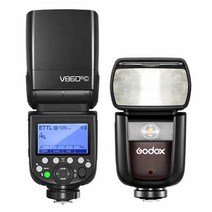 고독스 V860III 3세대 카메라 플래시 스피드 라이트 220V 어댑터 포함, V1-F 후지용