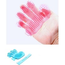 애견 고양이 목욕 마사지 손 장갑 브러쉬 개털 말티 시원한 헤어볼 미용 강아지빗 관리 웰시코기, 블루