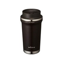 도시샤 텀블러 320mL 핑크 베이지, 블랙(블랙 19-3911tcx), 공중제비 비둘기
