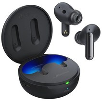 LG TONE Free FP9 - 플러그 앤 무선 연결 UVnano 충전 케이스 Flex Action Bass및 IPX4 방수 기능이 있는 액티브 노이즈 캔슬링 True Wir
