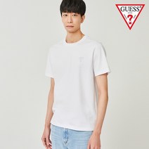 게스 남성 미니 레인보우삼각 반팔티 NN2K0562