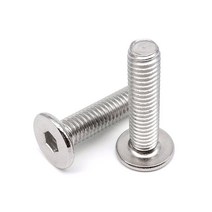 m2.5 무두 렌치 볼트 잭 번데기 팝 너트스테인레스 스틸 육각 소켓 초박형 플랫 웨이퍼 알렌 헤드 볼트 나, 08 M8 5pcs_10 16mm