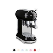 스메그 SMEG 대전점 7컬러 반자동커피머신 ECF01, 파스텔블루