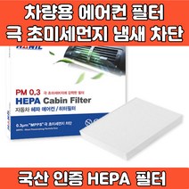 자동차 차량 에어컨 필터 헤파필터 에어필터 4면띠 마감 극초미세먼지 MPPS 완벽차단 h11 PM0.3 iso9001 iso14001 인증, UM147 SM3 SM5 임프 SM7 뉴SM7