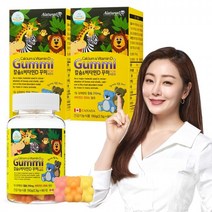 네추럴라이즈 어린이 칼슘 비타민D 구미 60꾸미 2박스, 단품, 단품