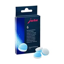 전자동 커피머신용 Jura 2단계 세척 정제 12개, 12 카운트