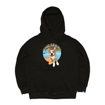 비에스래빗 2223 BSRABBIT LUCKY SPACE HOODIE BLACK 후드티