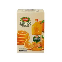 델몬트 오렌지 100 주스 (1.8L*4입)