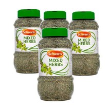 슈왈츠 Schwartz Mixed Herbs 영국 코스트코 허브 믹스 시즈닝 100g, 4팩