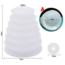 이동식 산업용 집진기 먼지 흡입기 목공 소형 사이클론 전기 드릴 먼지 커버 고무 충격 해머 집진기 방지, 02 A white