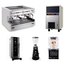 카페 창업 5종 패키지 B-2 (씨메 CO-05 PID 2그룹 + 카이저 제빙기 IMK-3051 + 나이스 듀얼 핫워터 + 펠리체 전자동 그라인더 FM60 + 펠리체 블렌더 Q2)