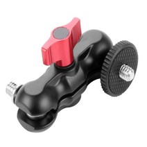 듀얼 볼헤드 매직암 조인트 마운트 카메라 조명 연결, A393