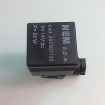 REXROTH Lovol 굴삭기 피팅 코일 NEM s.p.a 솔레노이드 밸브 회전식 안전 잠금 장치 파일럿 내부 3mm 높이, 02 Lead wire_02 DC24V