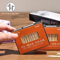 가늘고 단단한 식당 업소용 고급 대나무 이쑤시개 3종, 고급이쑤시개 580개입 5통
