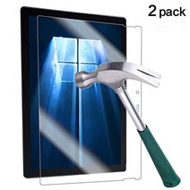 Surface Pro 4 Screen Protector TANTEK [HD-Clear][Anti-Scratch][Anti-Glare][Anti-Fingerprint] Tempere, 1, SurfacePro4-2pack