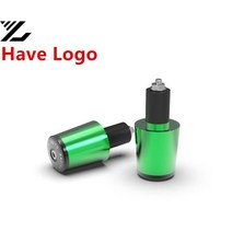 7/8 "22MM 모토 그립 바 끝 CNC 바이크 오토바이 핸들 혼다 PCX 125 PCX125, 01 육군 녹색