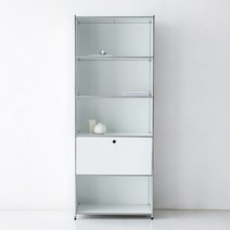 SIMPLIE 모듈 프리미엄 책장 거실 침실인테리어책장 5단 화이트